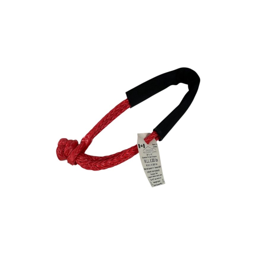 Tuff-X 3/8" x 10" Xtreme Trail Soft Shackle MBS 41,500 Lb