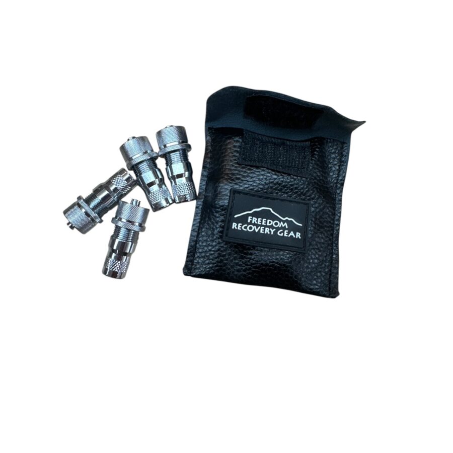 Freedom  EZ-Deflate  Screw On Tire Deflation Valves  Set of 4